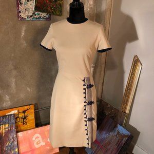 Vintage Handmade 1940s Style Pencil Dress